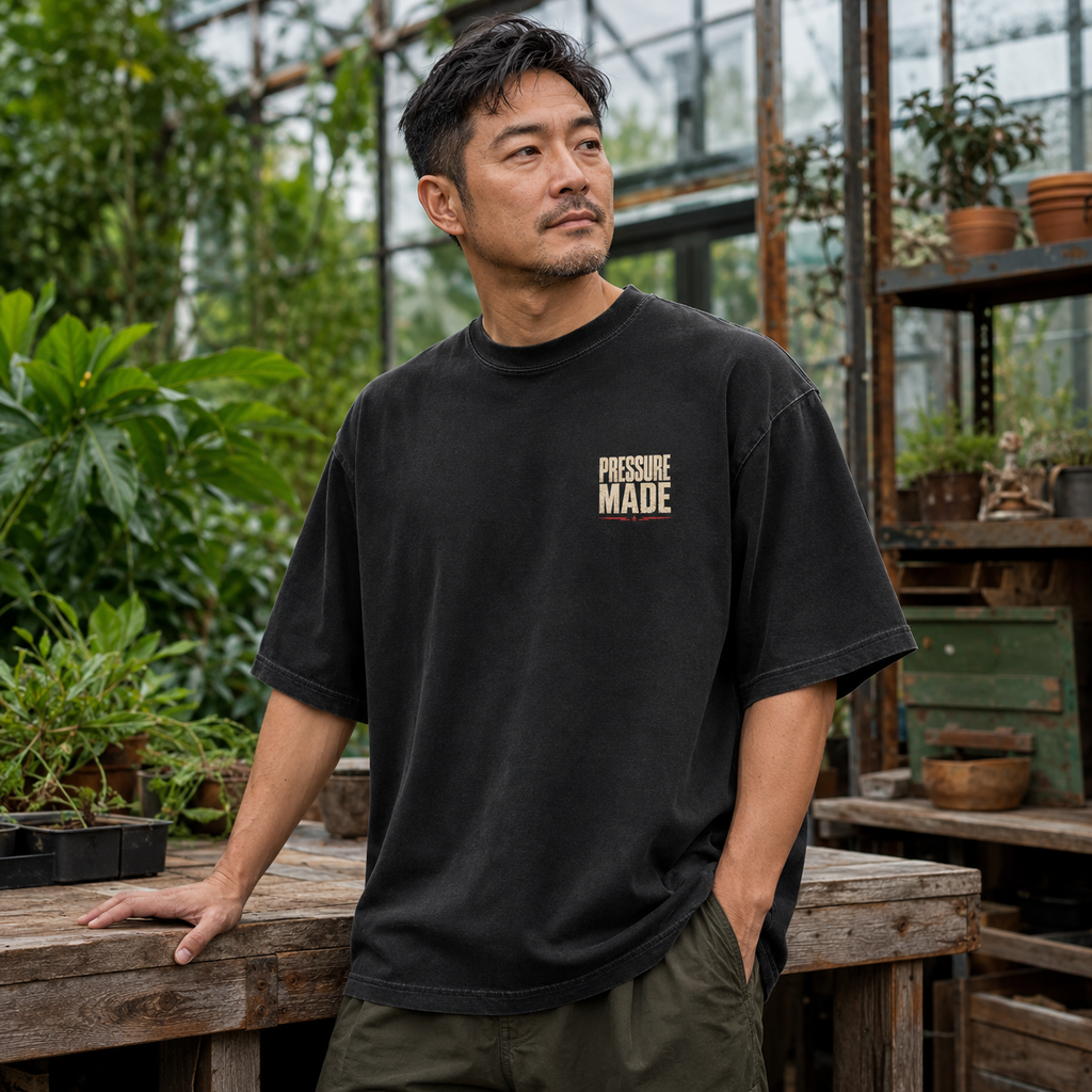 PRESSURE MADE |  Signature Chest Tee - Men's