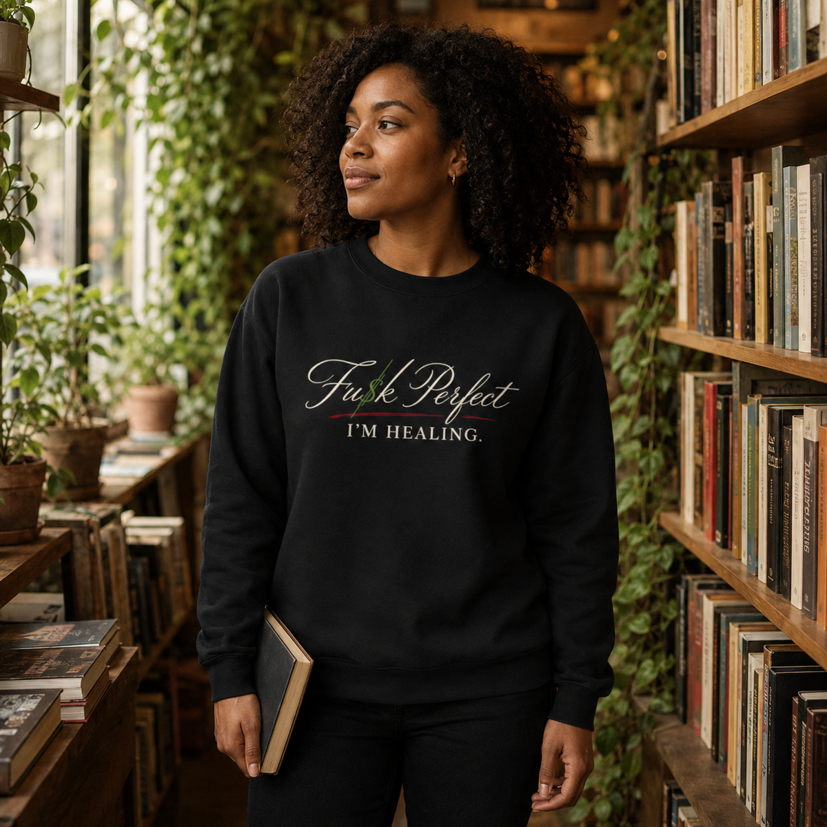 FU$K PERFECT | I'm Healing Sweatshirt - Unisex