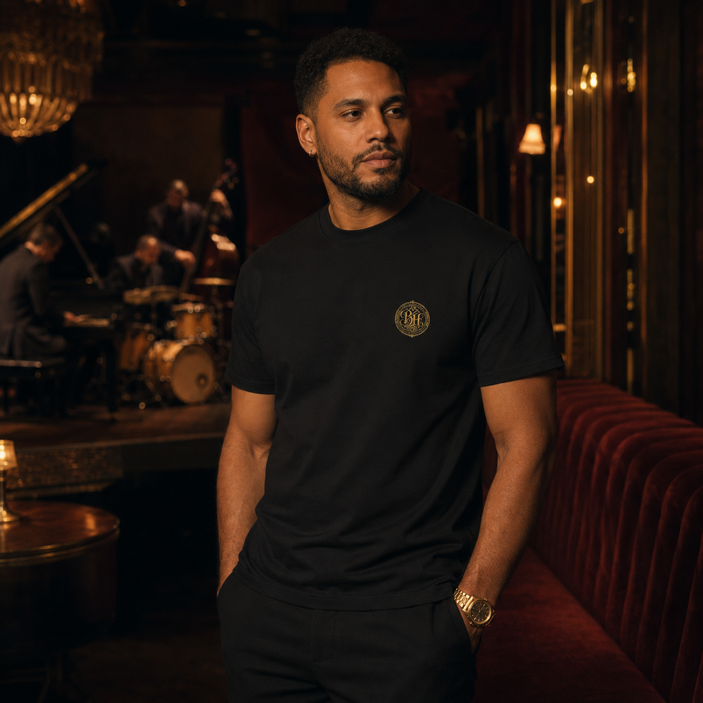 THE BLAQ TEE | Signature Monogram - Men's