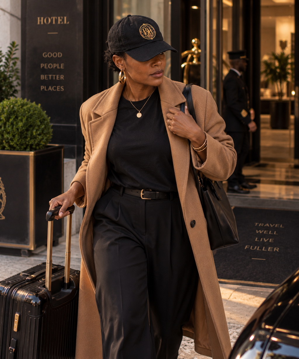 THE BLAQ CAP | Embroidered Monogram
