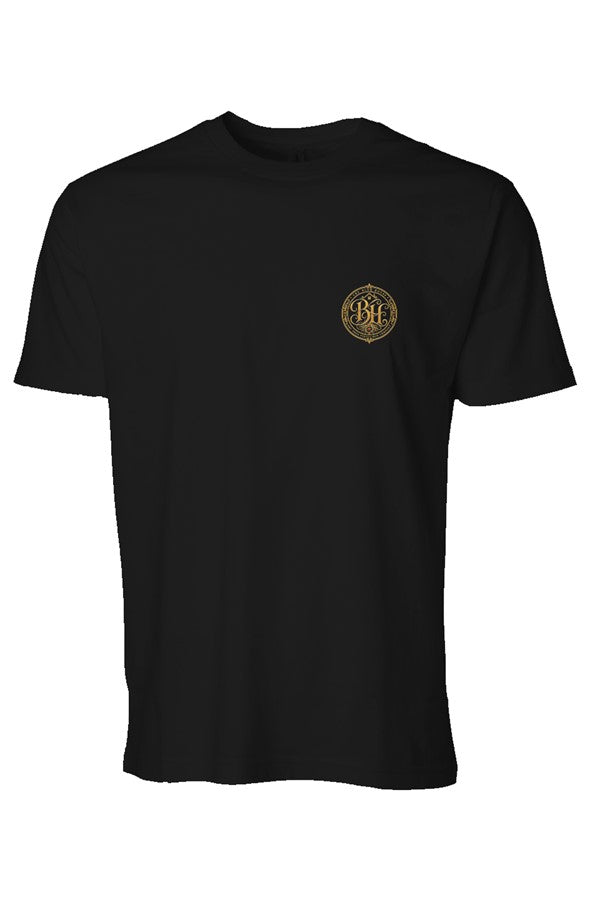 The BlaQ House Monogrammed Tee Mens
