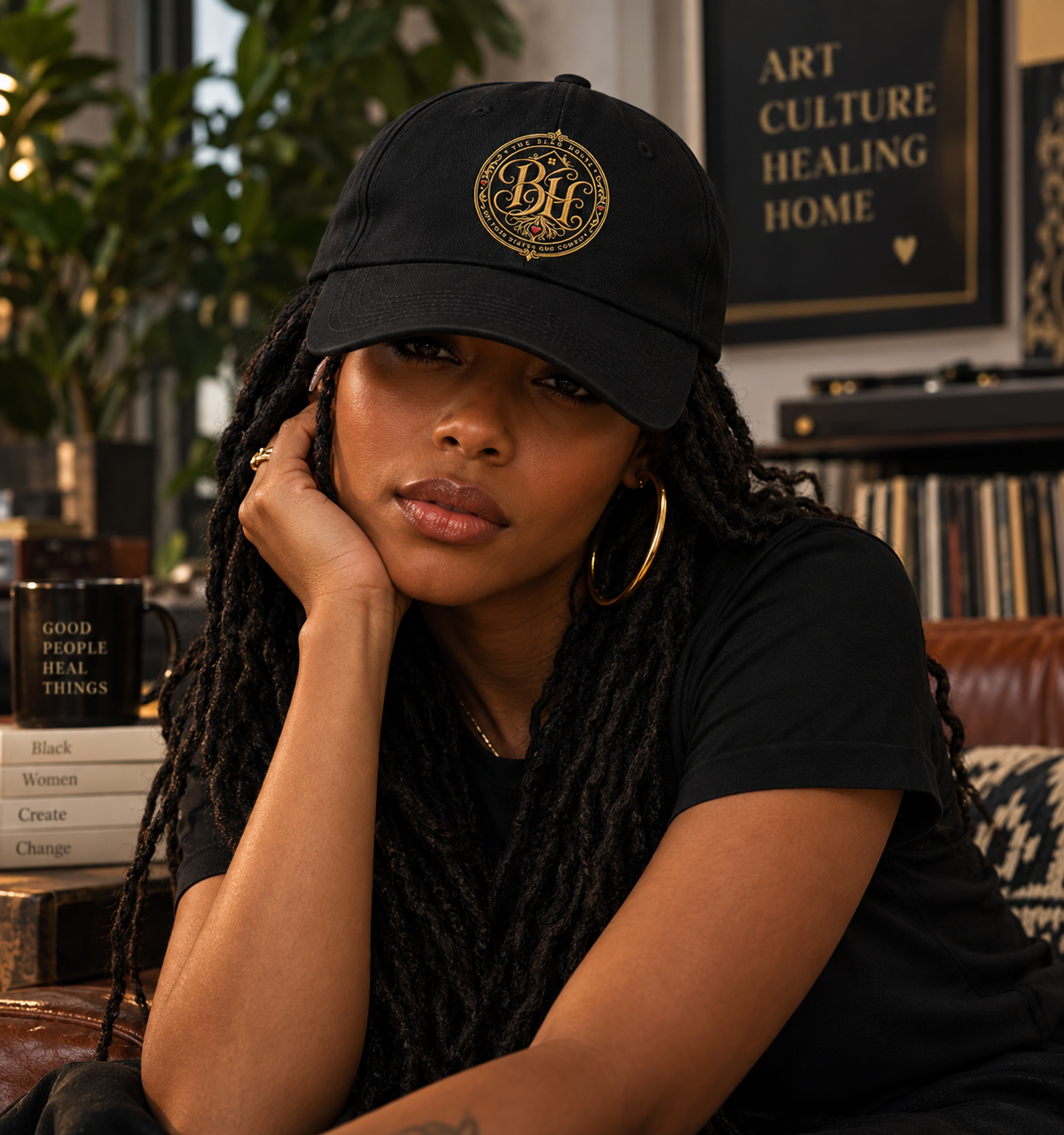 THE BLAQ CAP | Signature Monogram